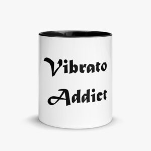 “Vibrato Addict” Mug